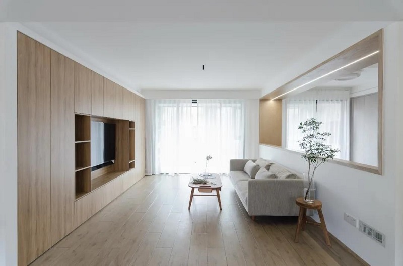 130㎡原木現(xiàn)代風(fēng)四室裝修，全屋原木風(fēng)裝飾住起來真舒服！